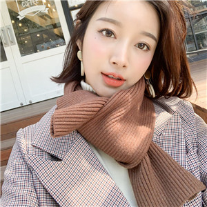 Wholesale solid color knitted cotton scarf