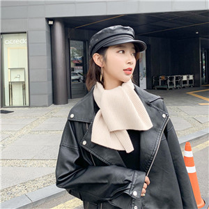 Wholesale solid color knitted cotton scarf