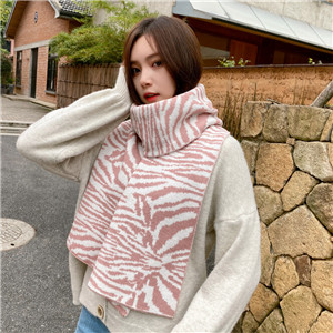 China wholesale leopard print knit scarf