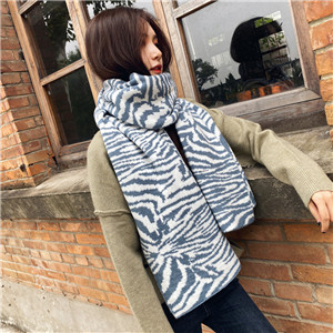 China wholesale leopard print knit scarf