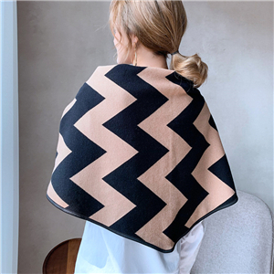 Wholesale geometric diamond cashmere scarf