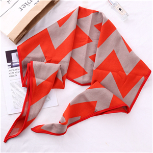 Wholesale geometric diamond cashmere scarf
