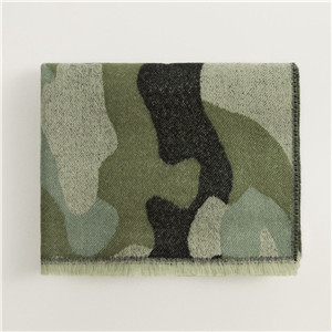 Wholesale leopard camouflage cashmere scarf