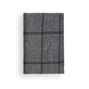 Wholesale gray plaid cashmere decorative scarf