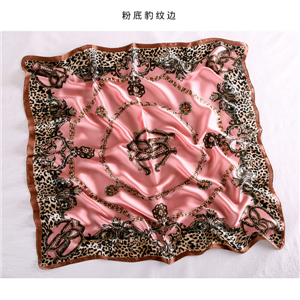 Wholesale printed silk cheap square scarf