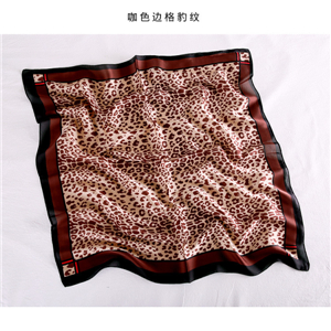 Printed silk cheap square scarf from China