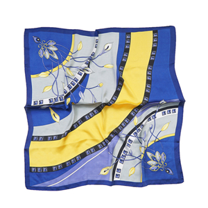 Wholesale printed silk cheap square scarf