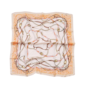 China wholesale printed silk square scarf