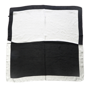Wholesale striped silk cheap square scarf