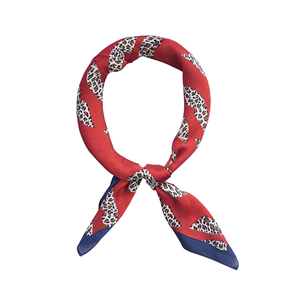 Chinese cheap plaid silk scarf