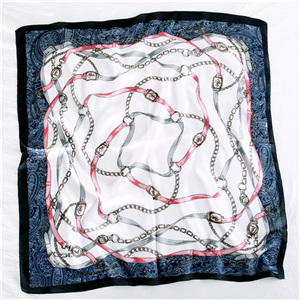 Wholesale printed silk square scarf