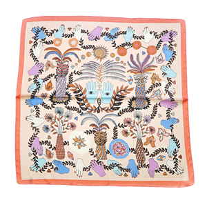 Printed silk square wholesale from China