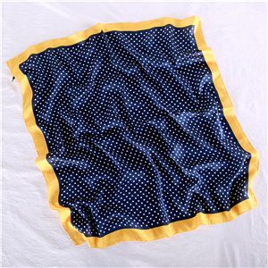 Printed silk square scarf wholesale from China