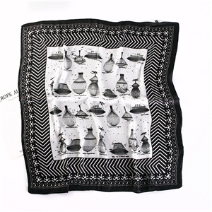 Wholesale printed silk square scarf