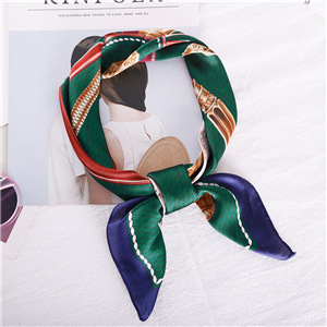 Wholesale printed silk square scarf