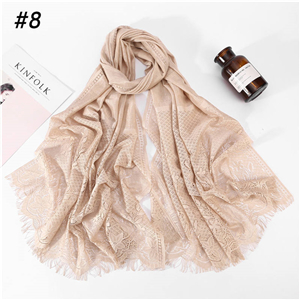 Wholesale muslim lace decorative scarf