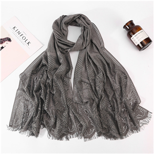 Wholesale muslim lace decorative scarf