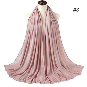 Wholesale monochrome cotton decorative scarf