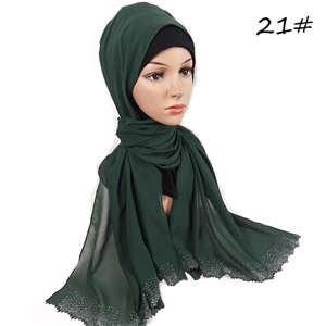 Wholesale hot chiffon muslim scarf