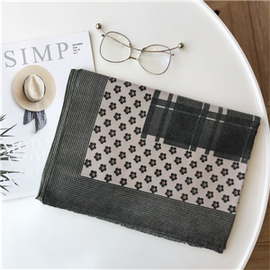 Wholesale plaid printed cashmere decorative scarf