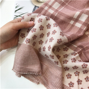 Wholesale plaid printed cashmere decorative scarf