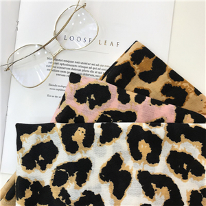 Wholesale leopard tassel cotton decorative scarf