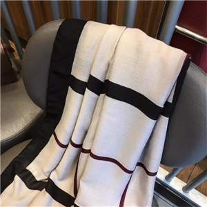 Wholesale plaid stitching cotton warm scarf