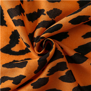 Wholesale turmeric border leopard tassel decorative cotton scarf