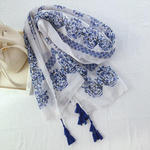 Wholesale Dubai women cotton scarf