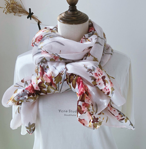 Wholesale Dubai red cotton scarf supply