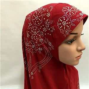 Hot drilling Muslim cotton scarf wholesale from China
