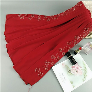 China wholesale hot drilling cotton Muslim scarf