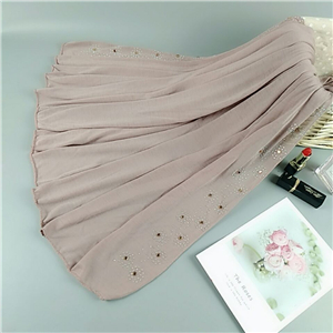 China wholesale hot drilling cotton Muslim scarf
