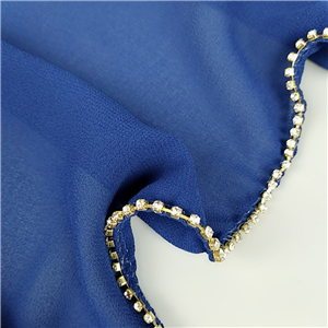 Wholesale chiffon chain muslim scarf