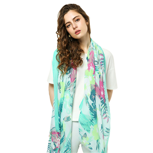 China printed cotton cheap scarf