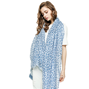 Wholesale leopard print cotton scarf