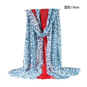 Dotted print leopard tassel warmth cheap scarf