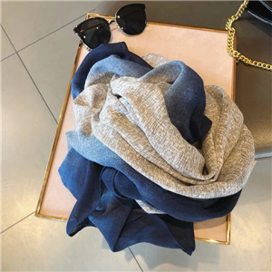 Color matching decorative cotton cheap scarf