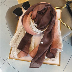 Color matching decorative cotton cheap scarf