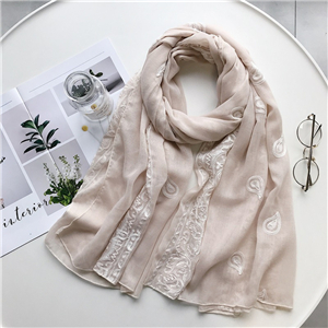 China cheap cashew pattern cotton warm scarf