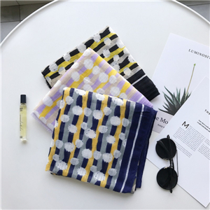 Cotton printed decorative cheap scarf