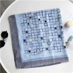 Colorful pattern cotton warm cheap scarf