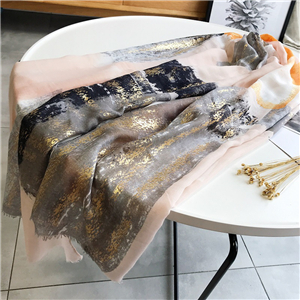 Hot silver square color cotton cheap scarf