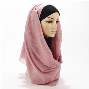Wholesale monochrome hollow demolition scarf