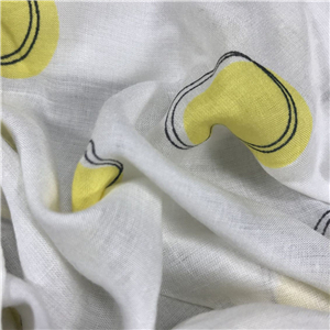 Wholesale polka dot printed cotton scarf