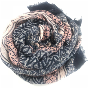 Printed cotton sunscreen cheap scarf