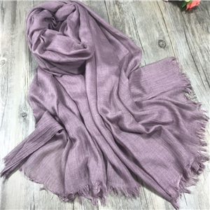Wholesale solid color cotton sunscreen scarf