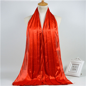 Wholesale solid color printed muslim scarf