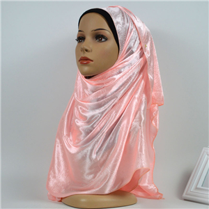Wholesale solid color printed muslim scarf