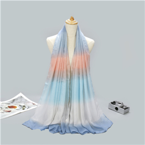 Gradient cotton cheap scarf